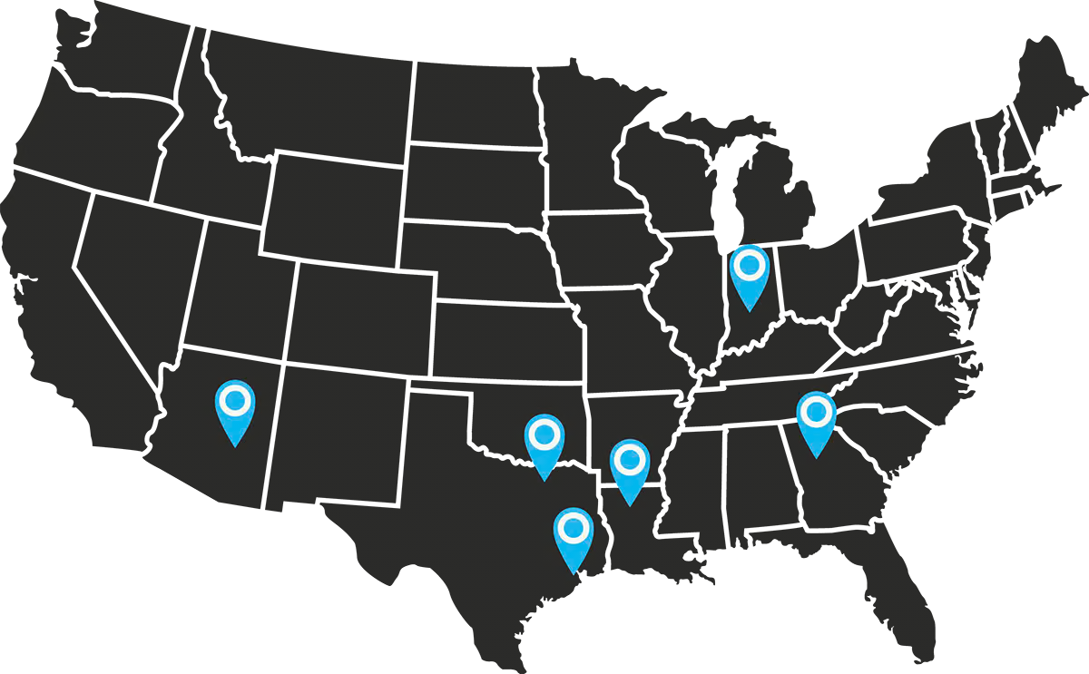 Nationwide distribution